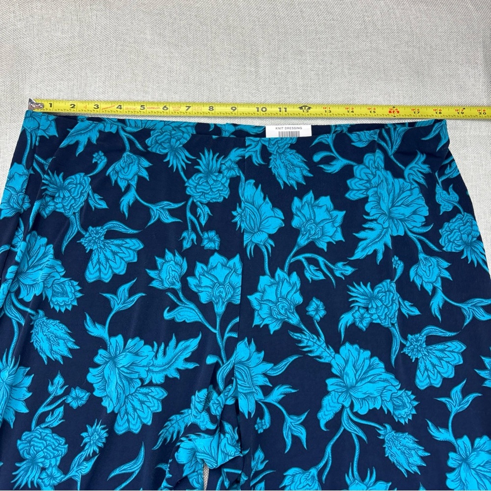Jm Collection Women's Elena Printed Wide-Leg Knit Pull-on Pants Size XL - Picture 4 of 9